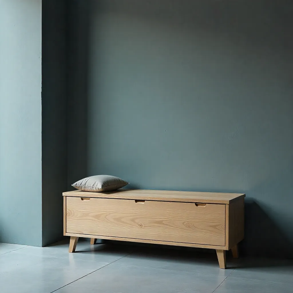 Eco-friendly furniture in home setting